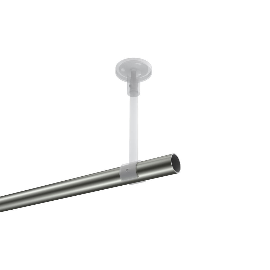 Thumbnail - Interdeco Gardinenstange, Edelstahl, Silber, Metall, 140 cm, Wohntextilien, Gardinen & Vorhänge, Gardinen-Stangen