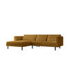 ECKSOFA Agada In Poso - Gelb, Holzwerkstoff/Textil (281/174cm) - Fun Möbel