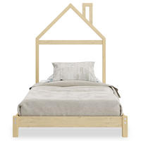 KINDERBETT LIZ 90x200 cm natur - Naturfarben, Holz (90/200cm) - IDIMEX