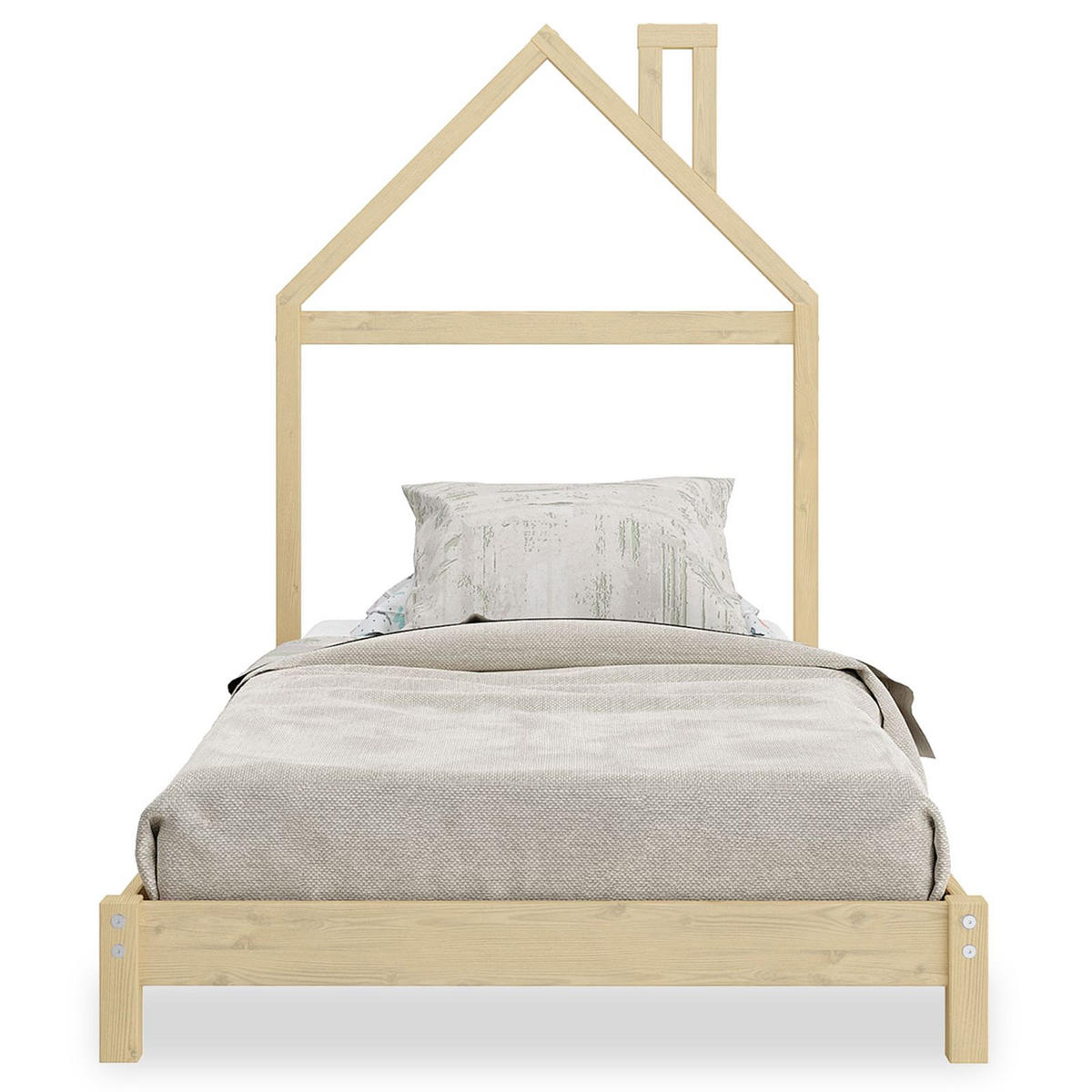 KINDERBETT LIZ 90X200 CM - Naturfarben, Holz (90/200cm) - IDIMEX