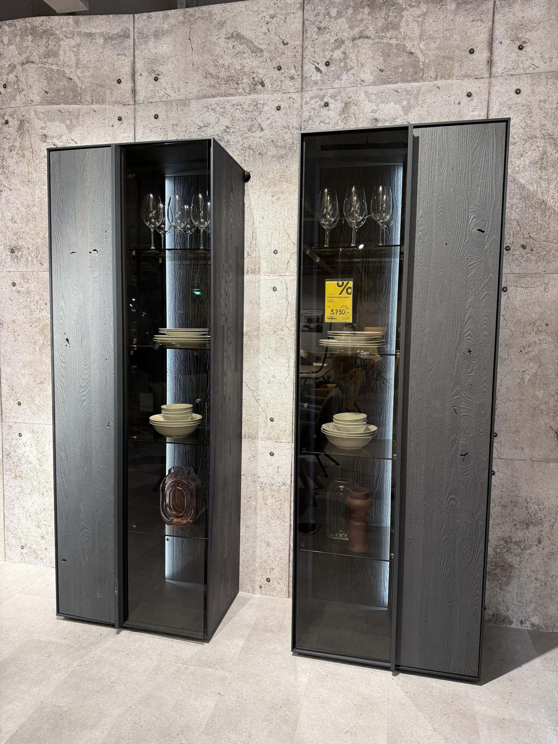 2er Set Vitrinen Lenya - Johann Jakob