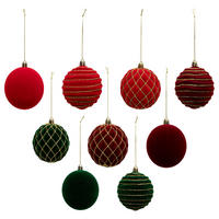 WEIHNACHTSKUGELN Ø 8 cm - Multicolor, Kunststoff (8/9/8cm) - Atmosphera Createur d´interieur
