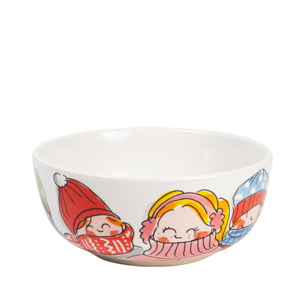 SCHALE Gemütliche Tage - Gemütliche Hüte in Bunt - 15cm - Multicolor, Keramik (15.5/6.7/15.5cm) - Blond Amsterdam