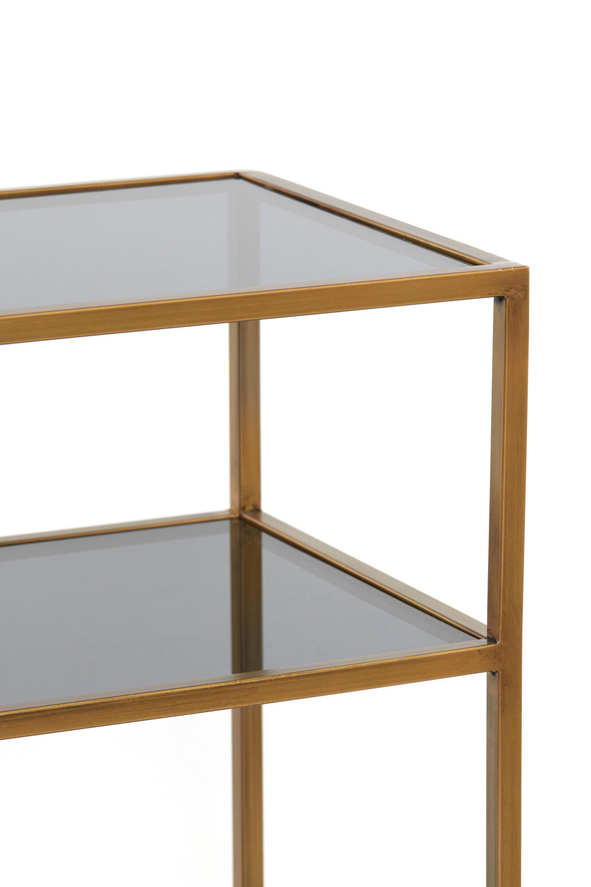 KONSOLENTISCH Aino Bronze 140/35/80 cm - Bronzefarben, Metall (140/35/80cm) - Light & Living