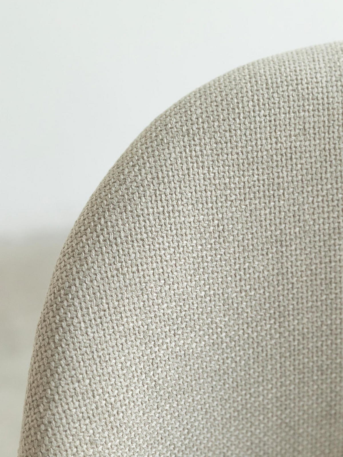 STUHL Brila Beige 51 cm x 77 cm - Beige, Textil (51/77/54cm) - Kenay Home