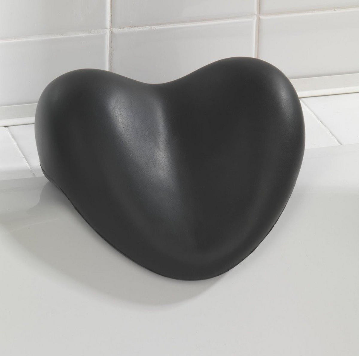 BADEWANNENKISSEN 11/25/20,5 cm - Schwarz, Kunststoff (25/11cm) - Wenko