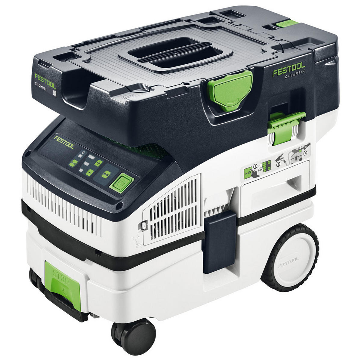 AKKU-ABSAUGMOBIL CLEANTEC CTLC MINI I-Basic - Multicolor, Kunststoff (590/330/630cm) - Festool