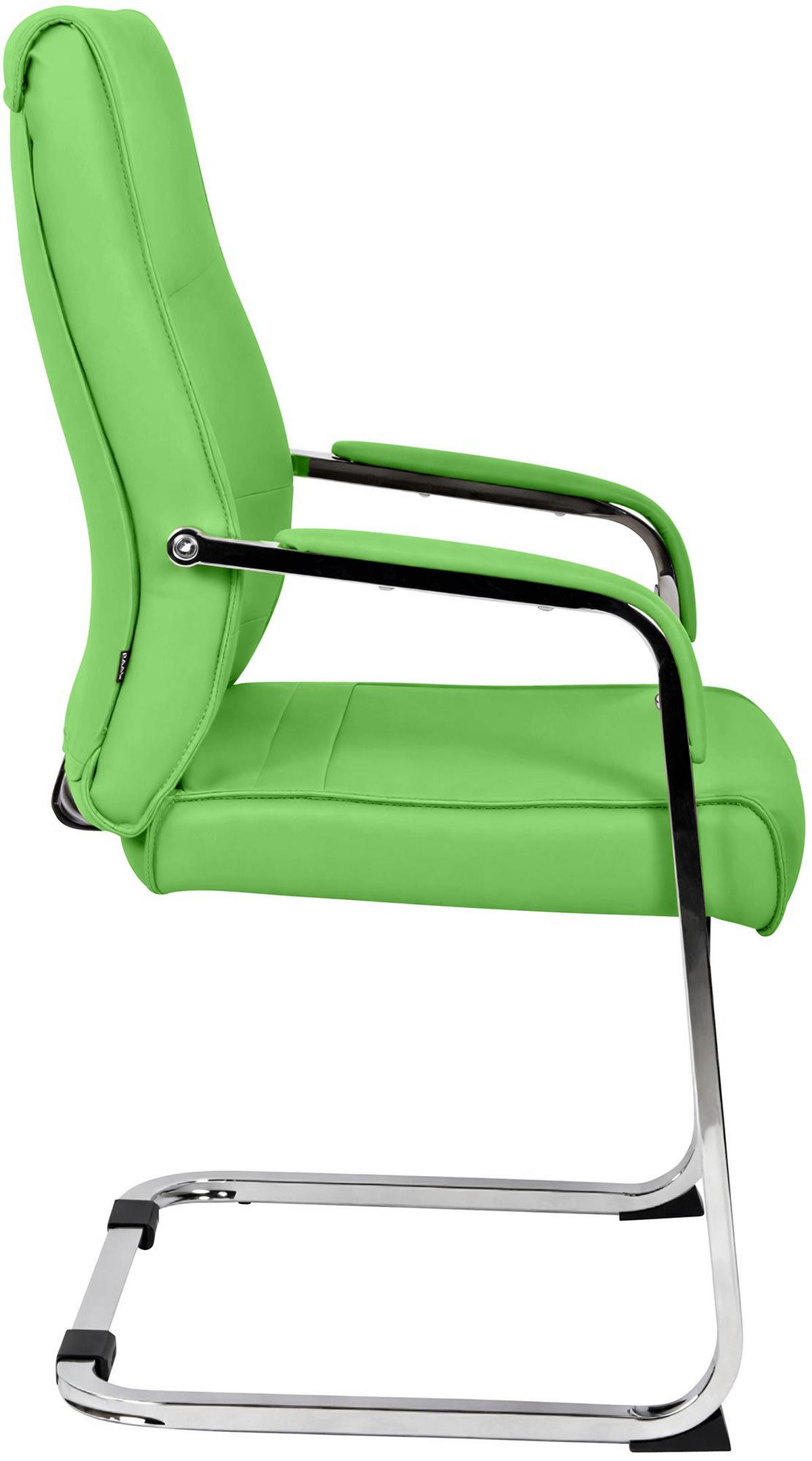 SCHWINGSTUHL 2er Set Lederlook Grün - Grün, Textil/Metall (55/88/60cm) - CLP