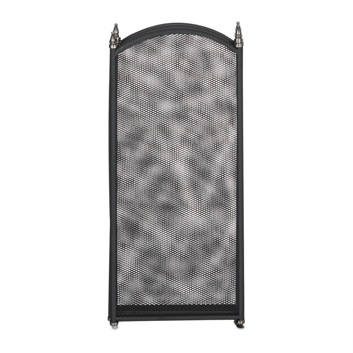 FUNKENSCHUTZGITTER - Schwarz, Metall (97.5/54/1.5cm) - Relaxdays