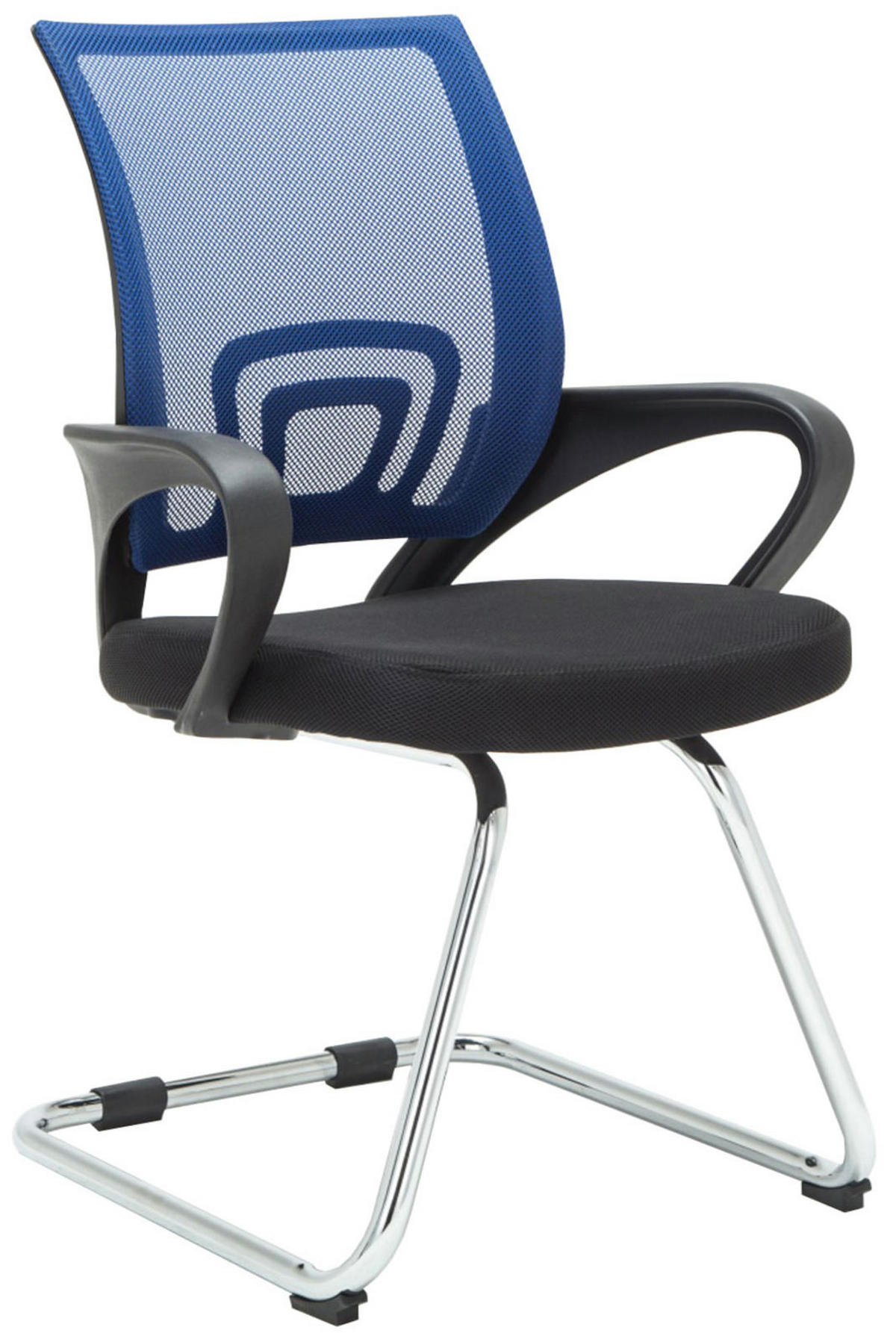 SCHWINGSTUHL 2er Set Stoff blau - Blau, Textil/Metall (59/91/53cm) - CLP