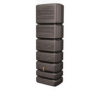 WANDTANK 350 L, dark - Braun, Kunststoff (60/184/39cm) - 4rain