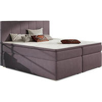 BOXBETT Bolero Bonellfederkern inkl. Topper - Anthrazit, Holz/Holzwerkstoff (140/200cm) - Best For Home