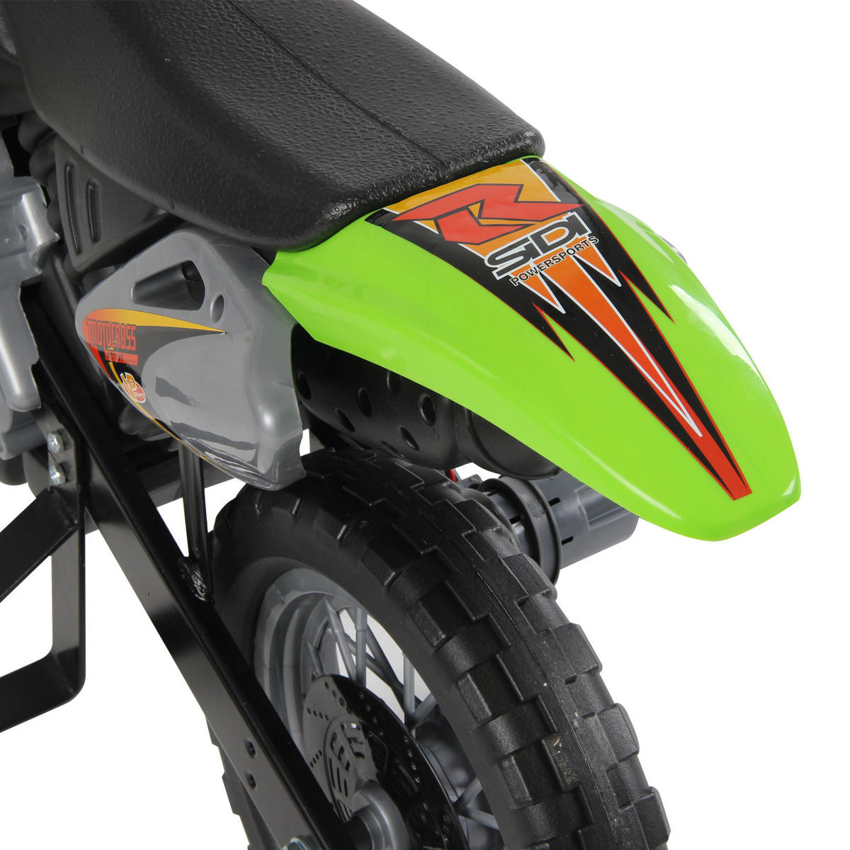 ELEKTRO-MOTORRAD DE-13171 Stützräder Grün/Schwarz - Grün, Kunststoff (102/53/66cm) - ComfortXL