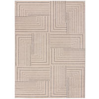 WEBTEPPICH Beige Paula 160/230 cm - Beige, Naturmaterialien/Textil (160/230cm) - Atticgo