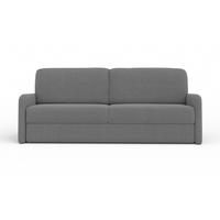 2-SITZER SOFA BIANCO 215 cm breit in Boucle Grau - Grau, Holzwerkstoff/Textil (215/90/92cm) - Deine Möbel 24