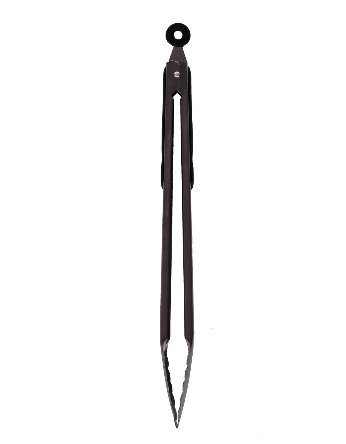 GRILLZANGE 40cm - Edelstahlfarben, Metall (0.8cm) - Grillgott