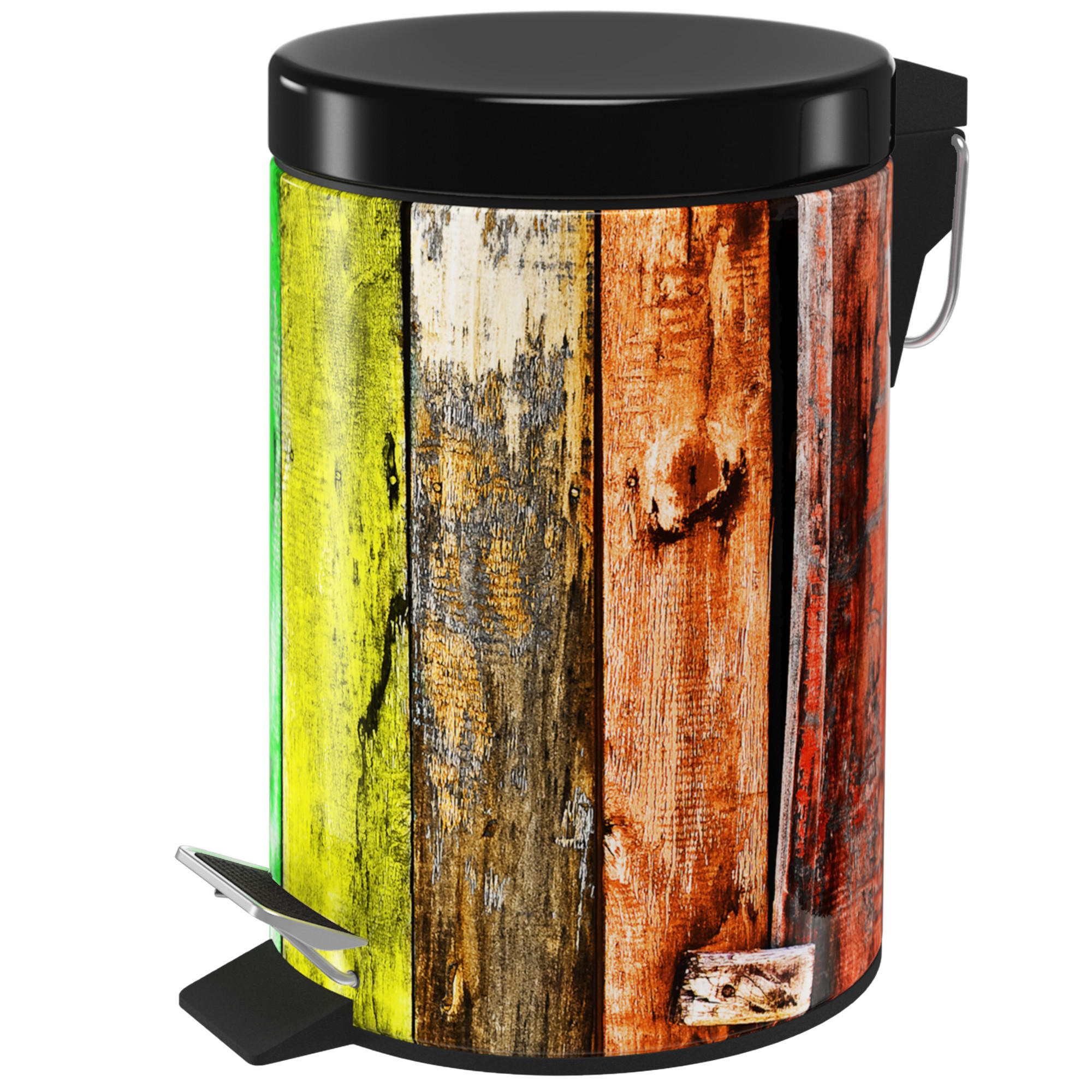 KOSMETIKEIMER Rainbow - Blau/Lila, Kunststoff/Metall (17/25/25cm) - Sanilo