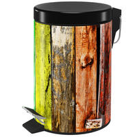 KOSMETIKEIMER Rainbow - Blau/Lila, Kunststoff/Metall (17/25/25cm) - Sanilo