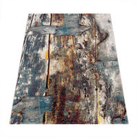 KURZFLORTEPPICH, in Holzdielen-Optik, Mehrfarbig, 120 x 170 cm - Multicolor, Textil (120/170cm) - KADIMA DESIGN