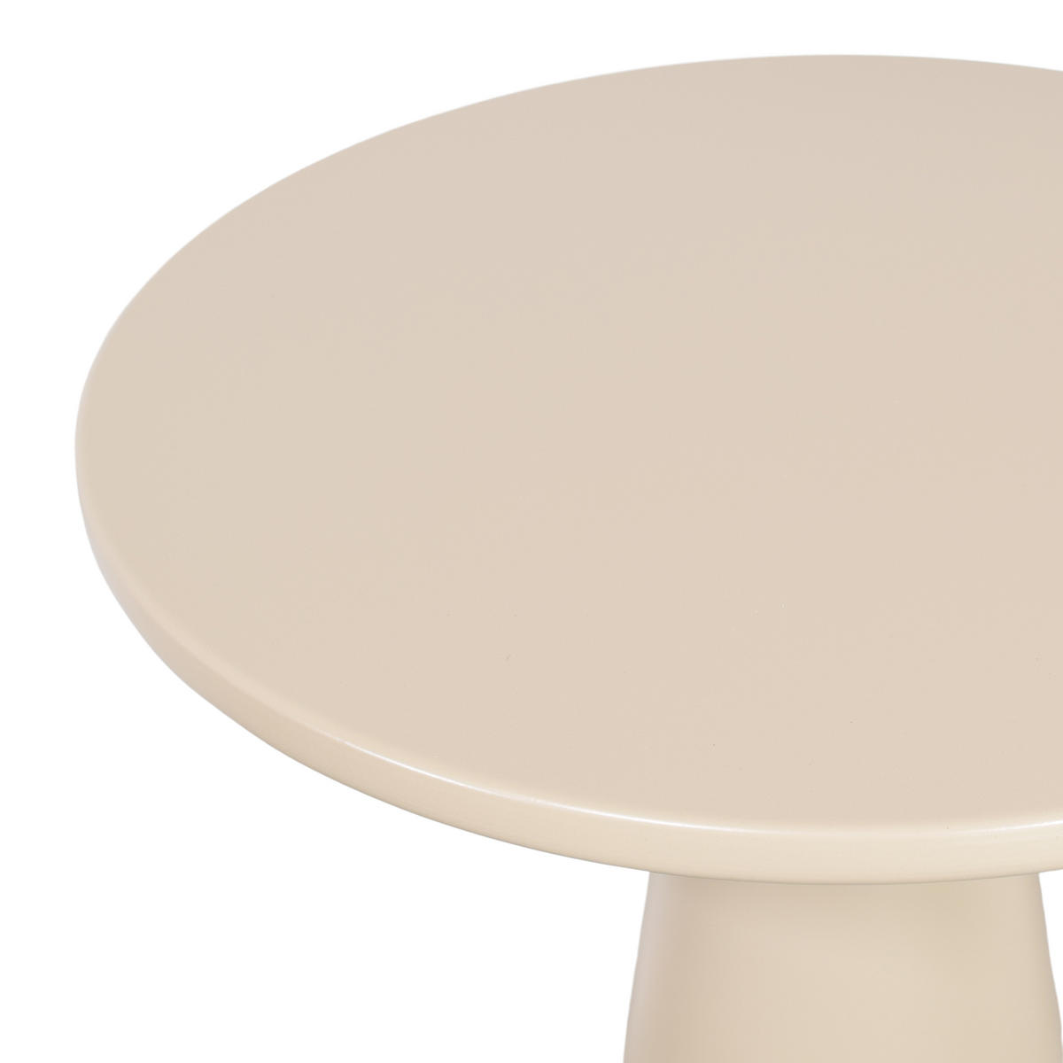 BEISTELLTISCH Ferry Beige - Beige, Metall (44/44/60cm) - LOFT42