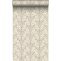 TAPETE Art Decó Muster 50 x 900 cm - Beige, Papier (50/900cm) - Origin Wallcoverings