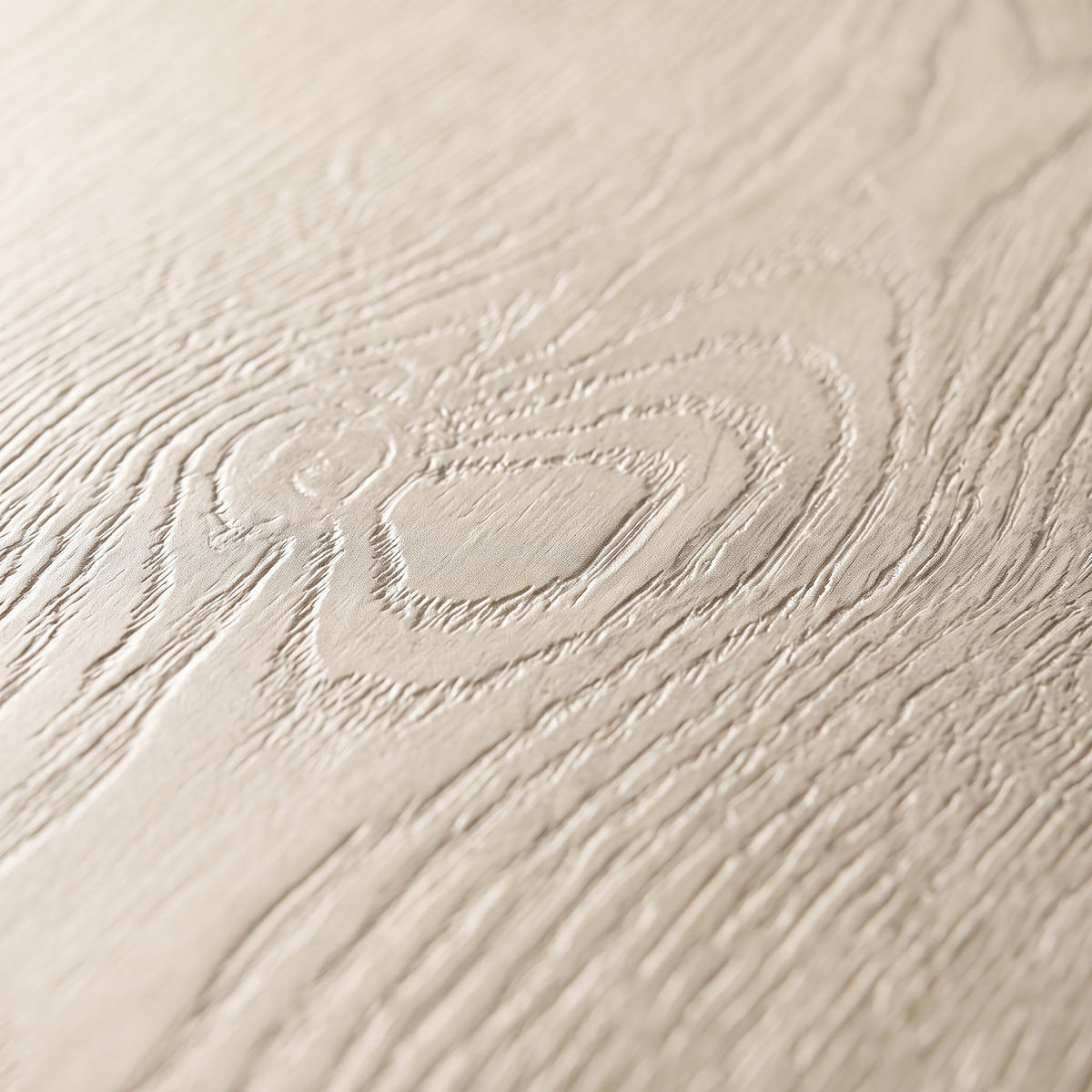 VINYLBODEN Eiche gewaschen 36er-Set selbstklebend - Creme, Kunststoff (91.4/15.2/0.2cm) - Relaxdays