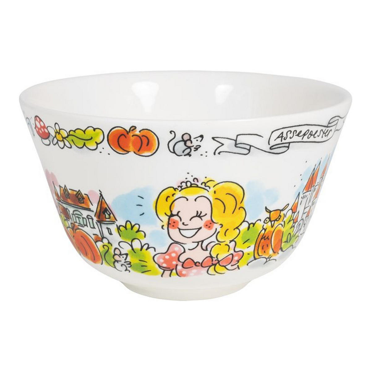 SCHALE Efteling Aschenputtel in Bunt - 14cm - Multicolor, Keramik (14.3/9/14.3cm) - Blond Amsterdam