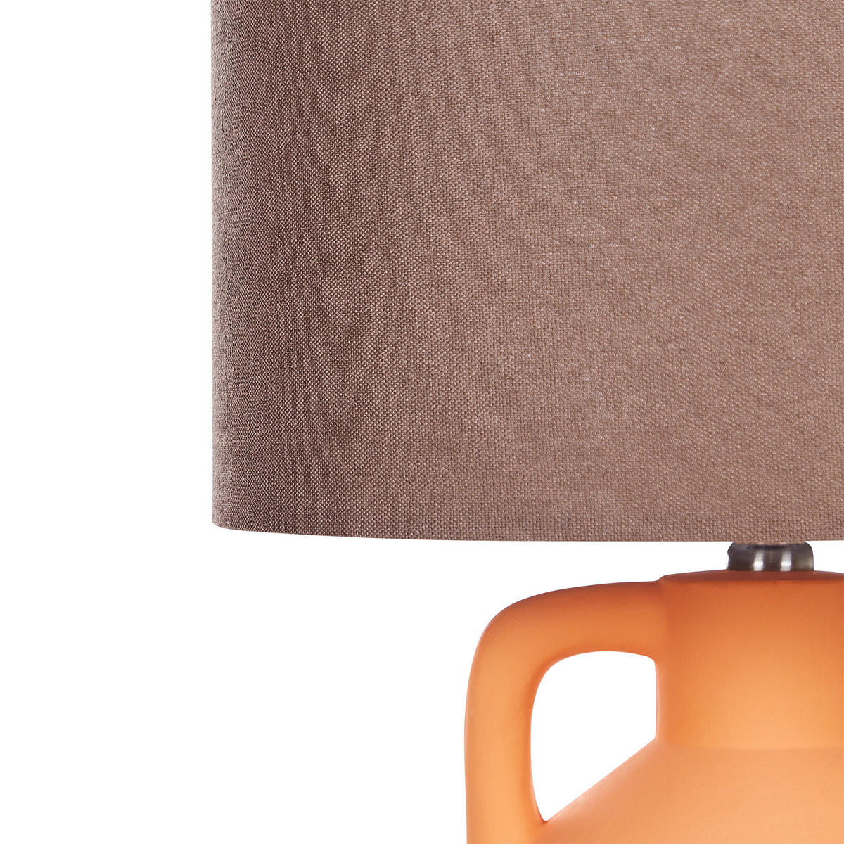 TISCHLAMPE Labrada 32/32/46 cm - Orange, Keramik (32/32/46cm) - Beliani