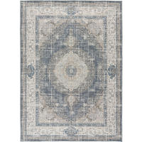 VINTAGE-TEPPICH Grau Neila 120/170 cm - Grau, Naturmaterialien/Textil (120/170cm) - Atticgo