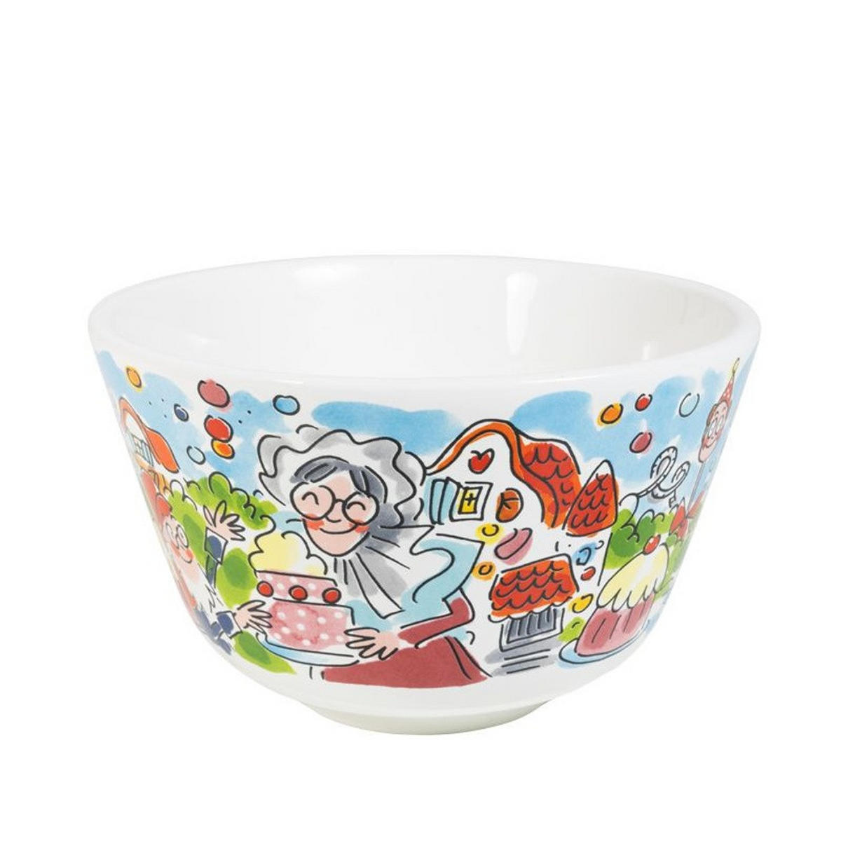 SCHALE Feest Efteling in Bunt - 14cm - Multicolor, Keramik (14.3/9/14.3cm) - Blond Amsterdam
