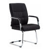 SCHWINGSTUHL Stoff schwarz - Chromfarben/Schwarz, Textil/Metall (58/100/66cm) - CLP