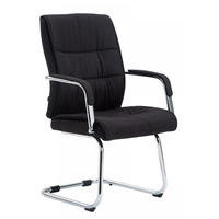 SCHWINGSTUHL Stoff schwarz - Chromfarben/Schwarz, Textil/Metall (58/100/66cm) - CLP