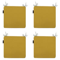 SITZKISSEN Panama 40/40 cm 4er-Set - Gelb, Textil (40/4/40cm) - Madison