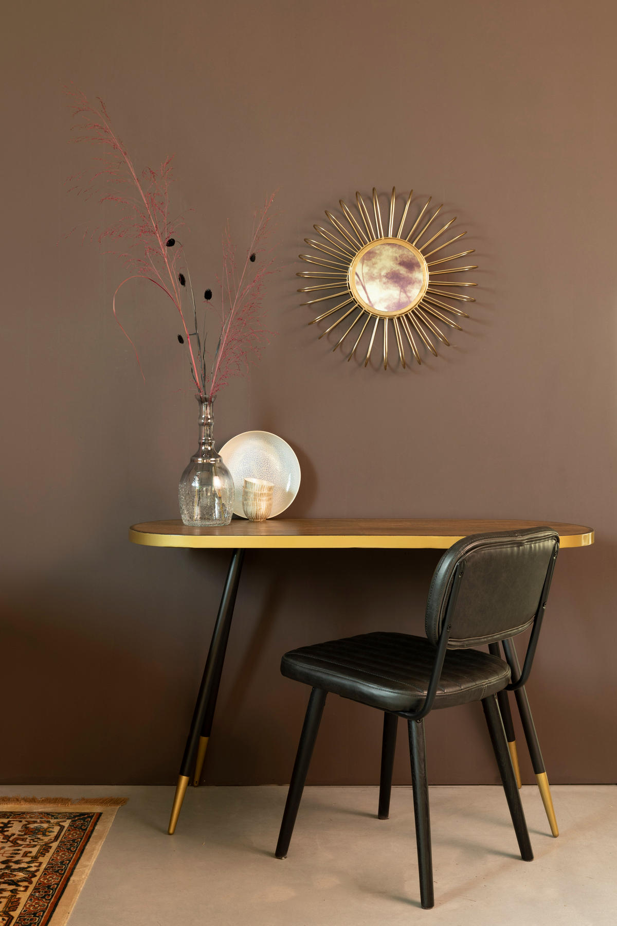 BEISTELLTISCH Denise - Mehrfarbig - 41/121/75 cm - Multicolor, Holz (41/121/75cm)