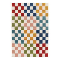 TEPPICH für Innen & Außen mit Relief-Effekt mehrfarbig - Multicolor, Textil (160/230cm) - AFK Living