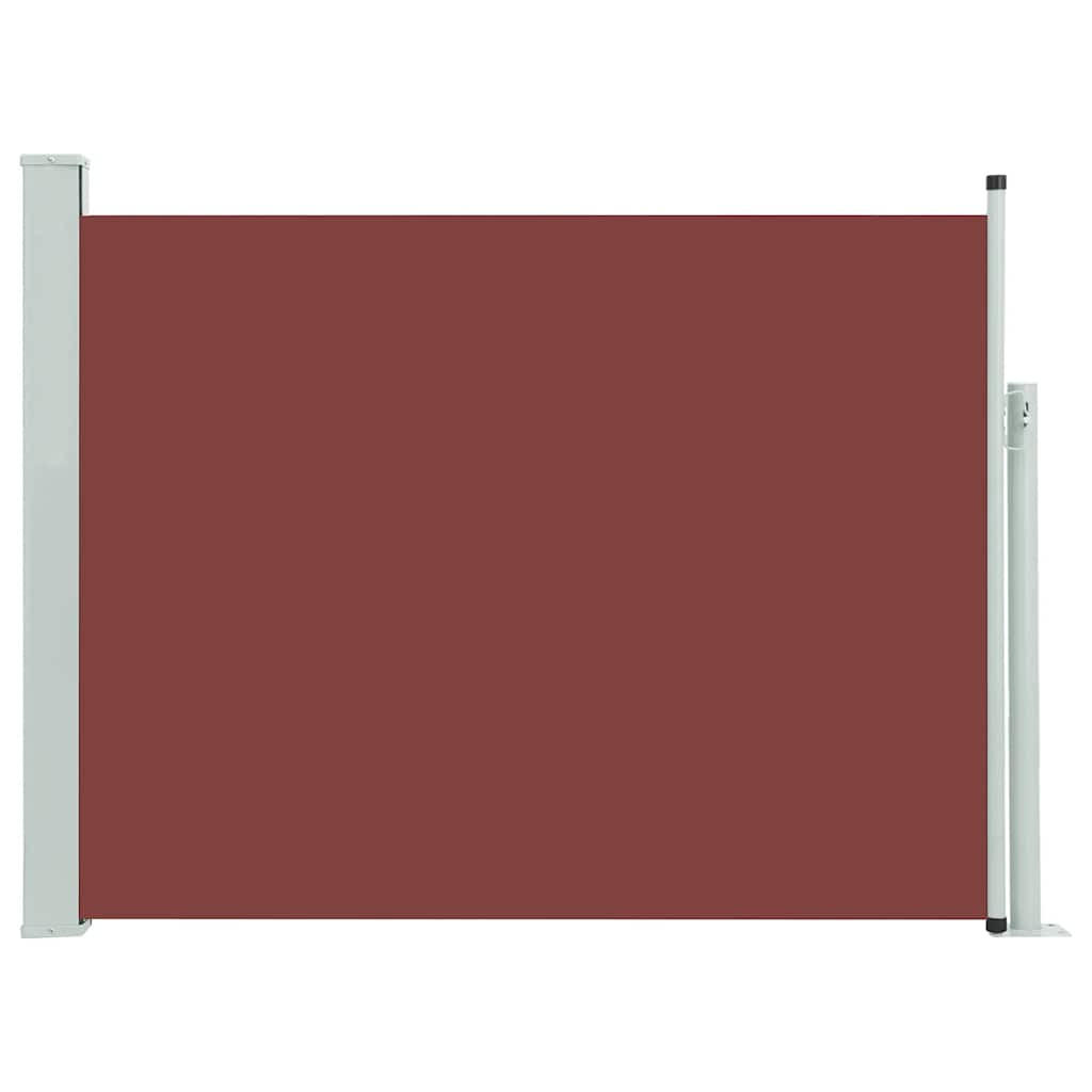 AUSZIEHBARE Seitenmarkise 140x500 cm Braun - Grau, Textil (500/140/500cm) - furnicato