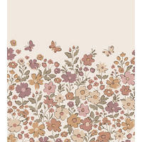 FOTOTAPETE Blumen 2.5 x 2.79 m - Lila, Papier (250/279cm) - ESTAhome