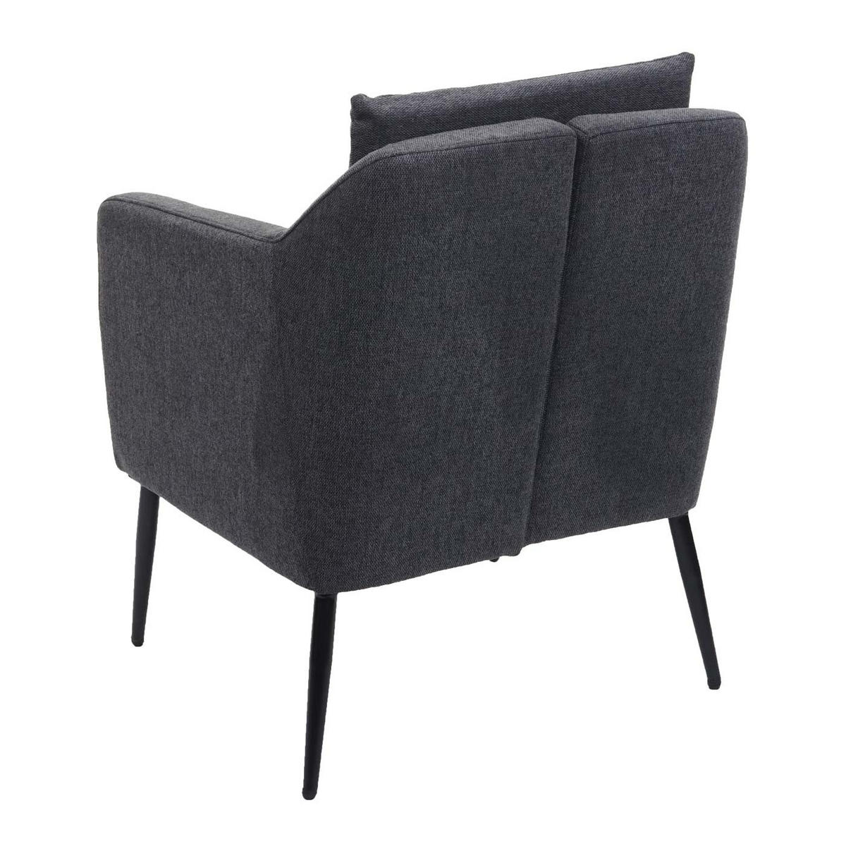 RELAXSESSEL H93A Anthrazit - Anthrazit, Textil (70/92/70cm) - MCW
