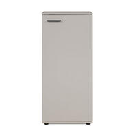 SCHUHSCHRANK 6 Fächer Satos - L50 cm - Beige, Holzwerkstoff (34/110/50cm) - Calicosy