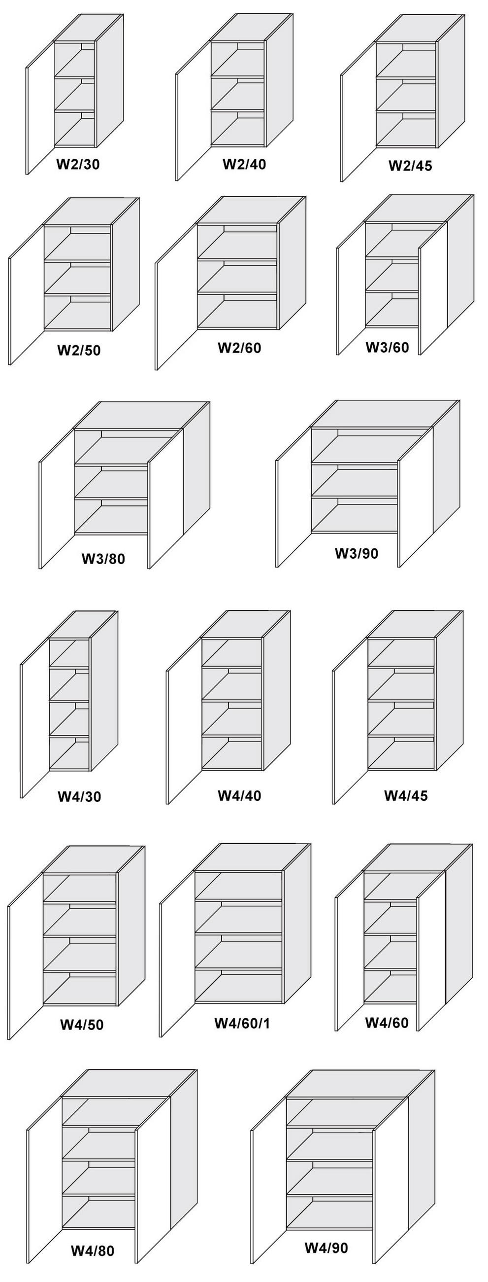 KÜCHENHÄNGESCHRANK Lamello W3/60 Schwarz Matt / Weiß 60 / 32,5 / 72cm - Schwarz/Weiß, Holz/Holzwerkstoff (60/72/32.5cm) - Feldmann-Wohnen