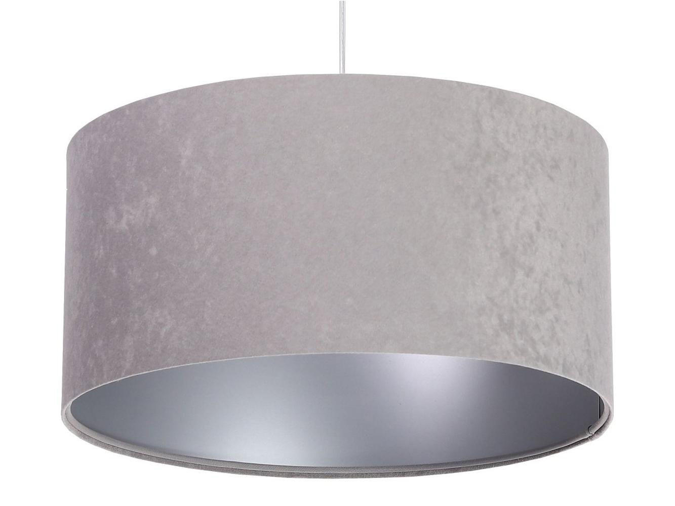HÄNGELEUCHTE Grau 40/20 cm - Silberfarben/Grau, Kunststoff (40/0.6/20cm) - ONZENO