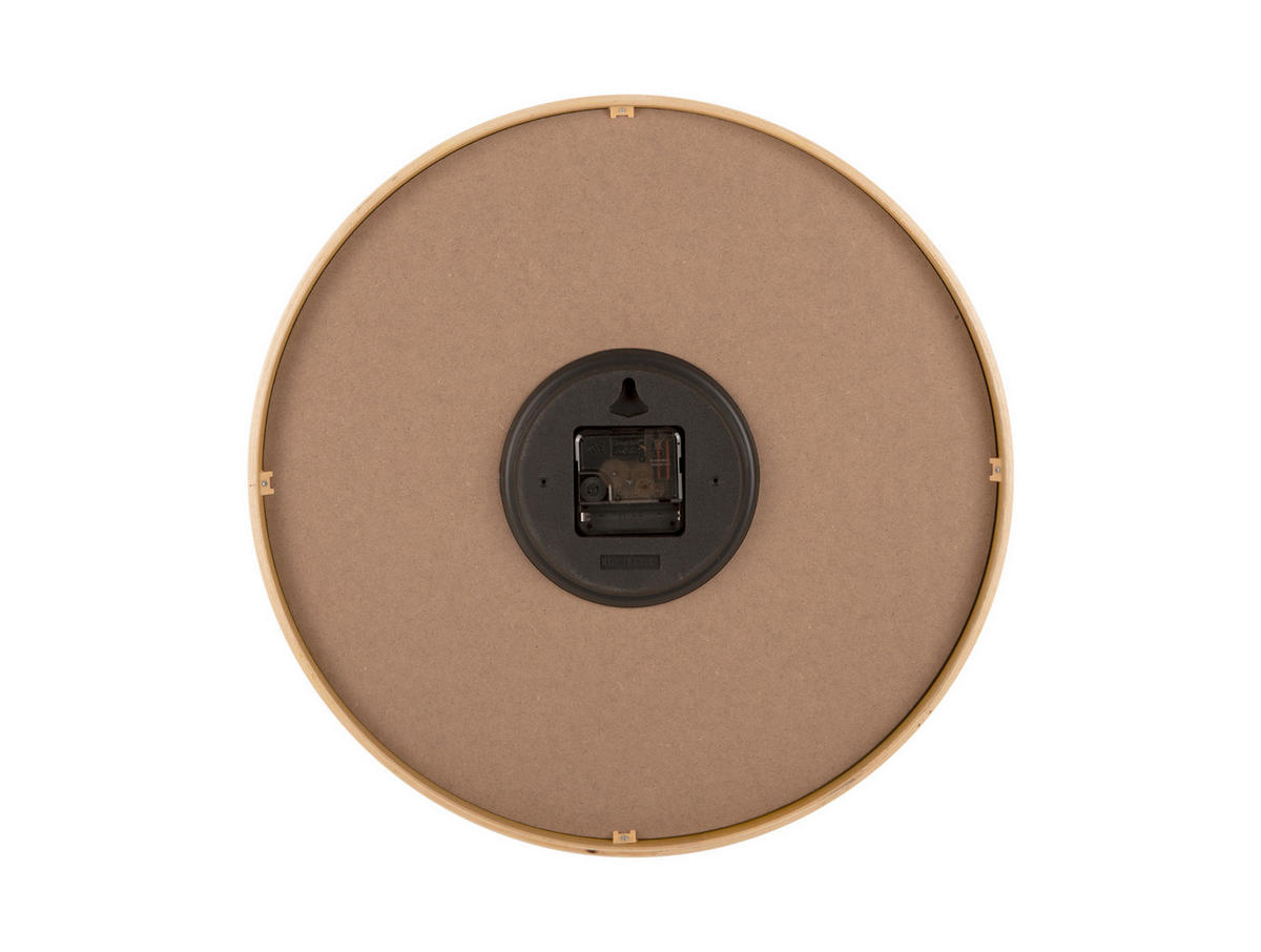 WANDUHR Joy Ø40 cm - Gelb, Holz (40/40/5cm) - Karlsson