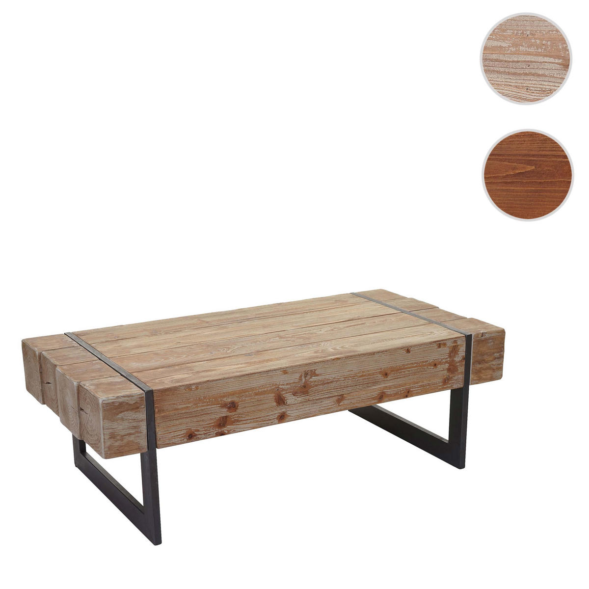 COUCHTISCH A15A rechteck Braun - Braun, Holz (60/120/40cm) - MCW