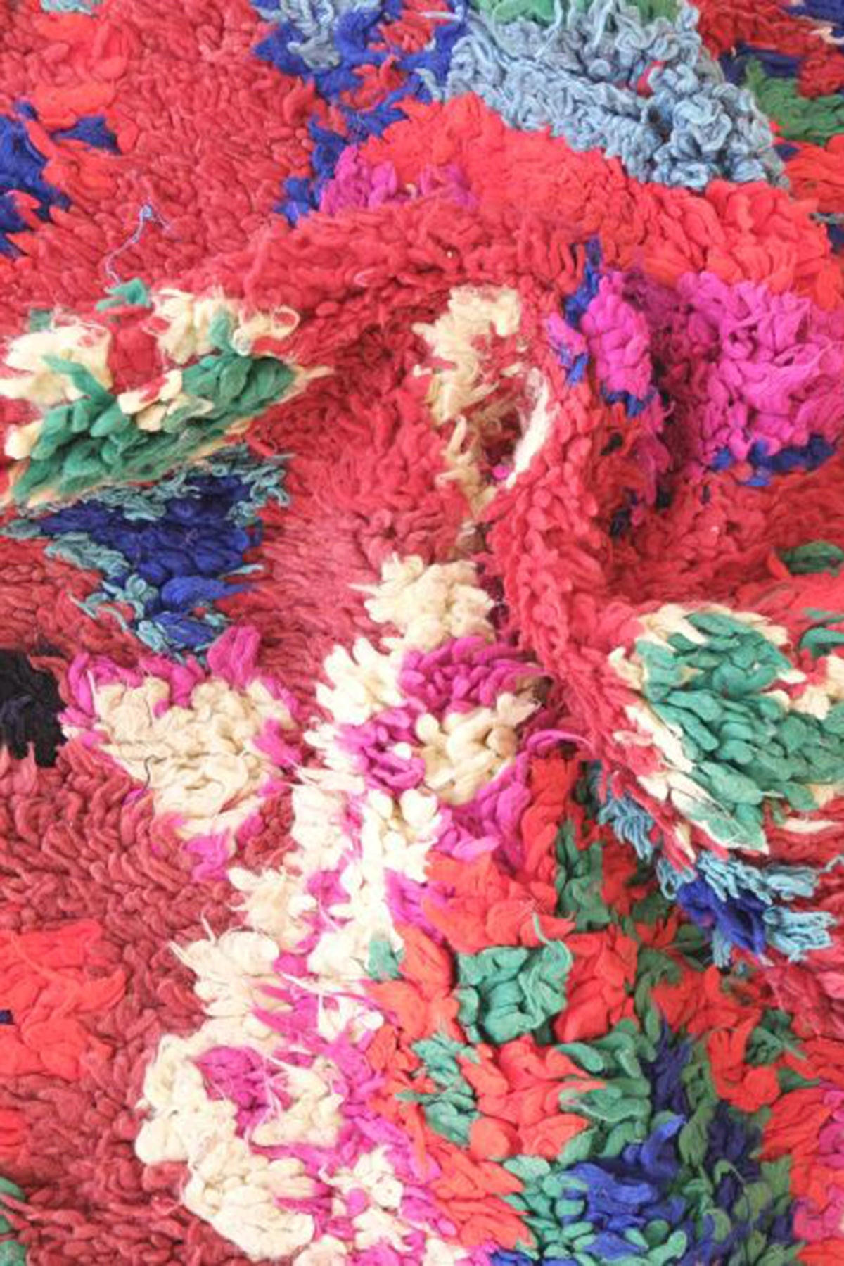 BERBERTEPPICH aus reiner Wolle 84x 484 cm - Rot, Naturmaterialien (84/484cm) - AFK Living