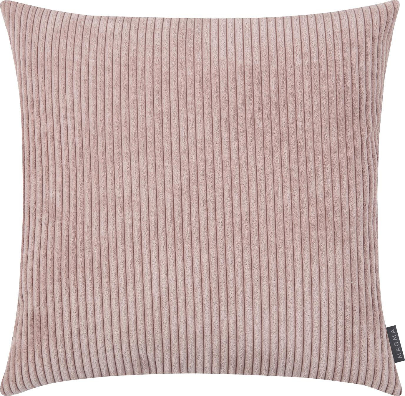 KISSENHÜLLE Shara Cord Look - Rosa, Textil (60/60cm) - Magma Heimtexx