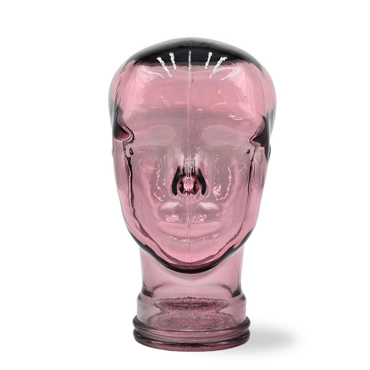 KOPFHÖRERSTÄNDER MICK Glas T08 altrosa - Altrosa, Glas (21/29/21cm) - DESIGN DELIGHTS