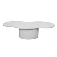 COUCHTISCH Rund Weiß 129 X 59 X 11 cm - Weiß, Metall (59/129/11cm) - Nordlys