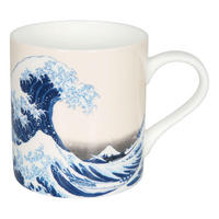 KAFFEEBECHER Kunst Fine Art The Great Wave - Naturfarben, Keramik (0.29L) - Könitz