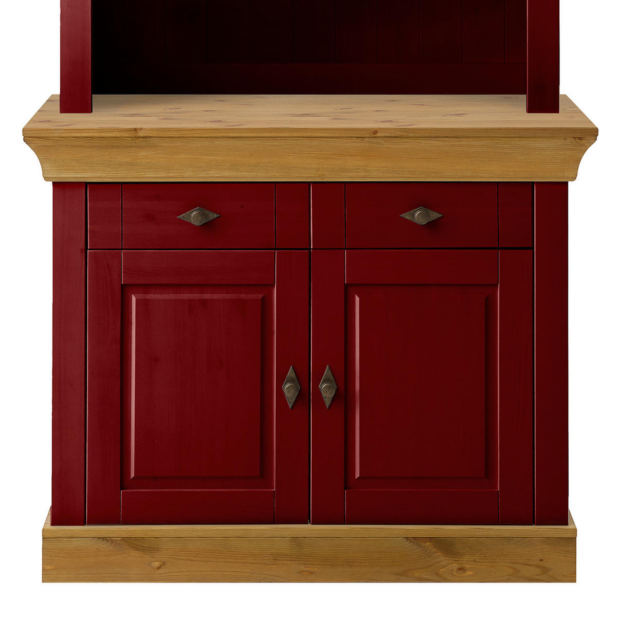 BUFFET - Kiefer massiv - Kieferfarben, Holz/Holzwerkstoff (108/197/45cm) - home24