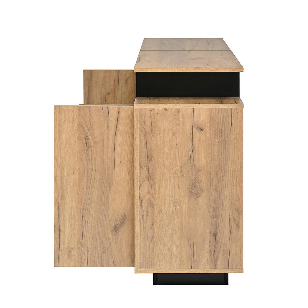 SIDEBOARD B120/T40/H85cm,Natural - Naturfarben, Holz (40/85/120cm) - KOMHTOM